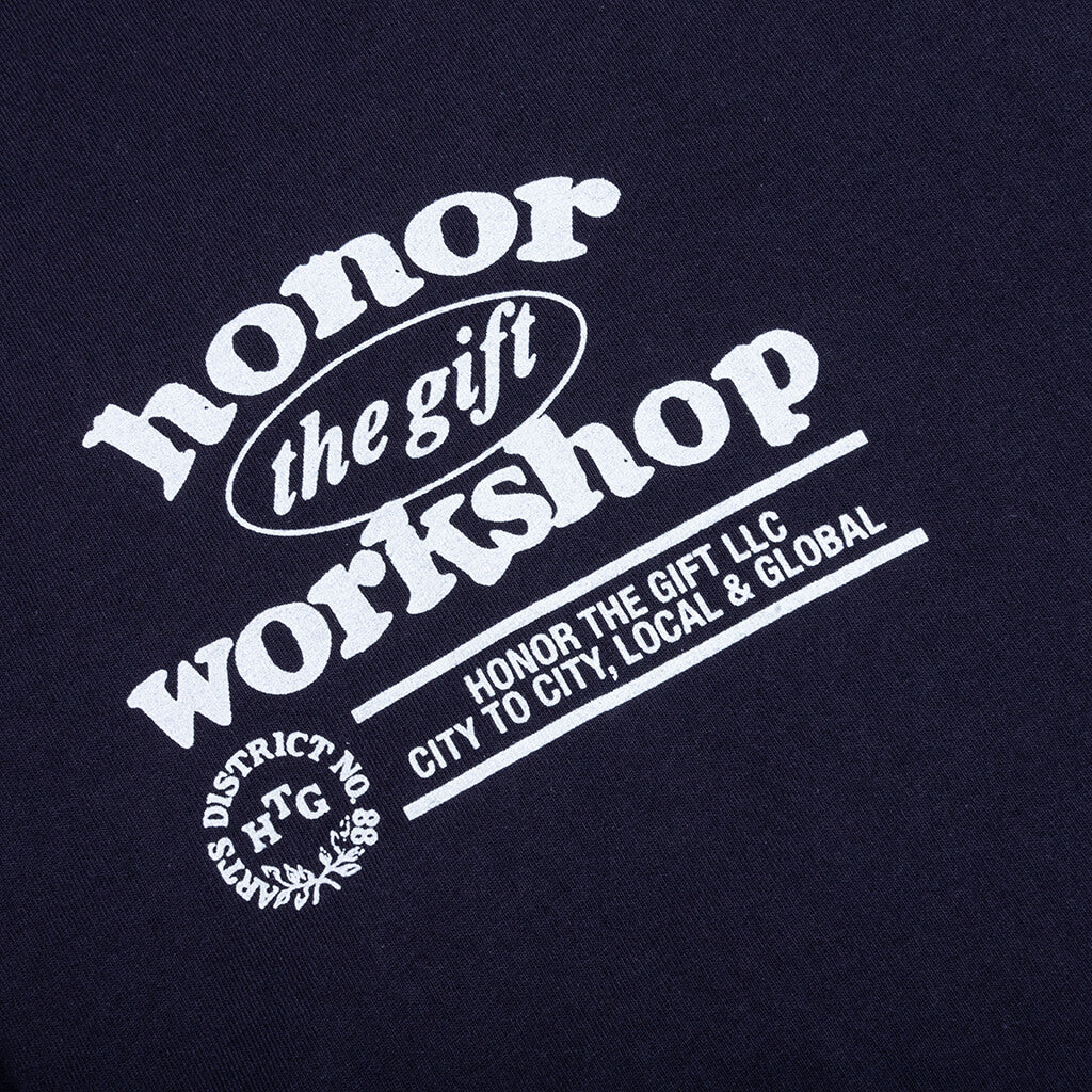 Honor Workshop Tee Navy