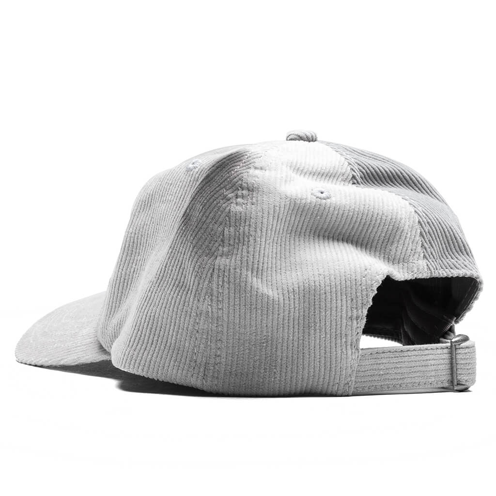 Split Corduroy Cap Grey