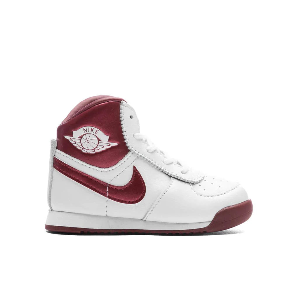 Air Jordan 1 High Retro 85 Metallic Burgundy TD White Team Red White