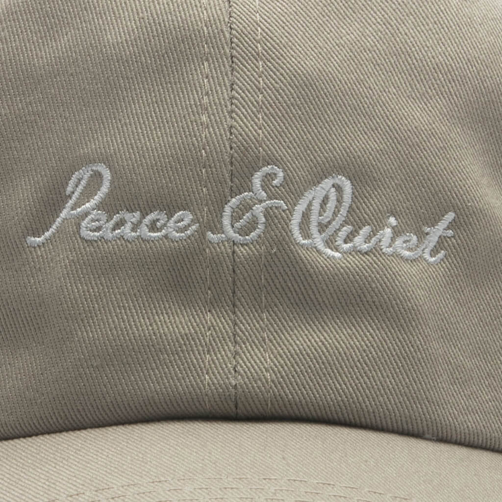Signature Dad Hat Sepia