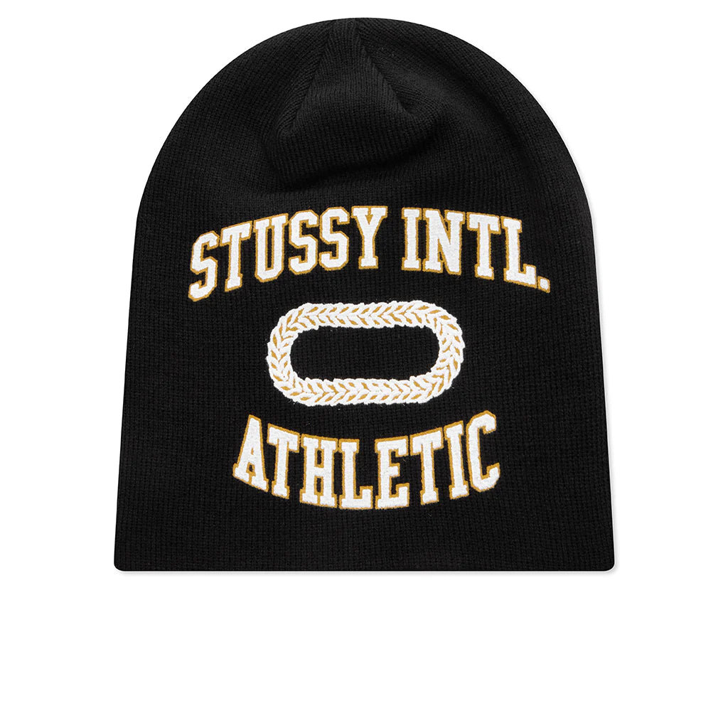 Intl Athletic Skullcap Black