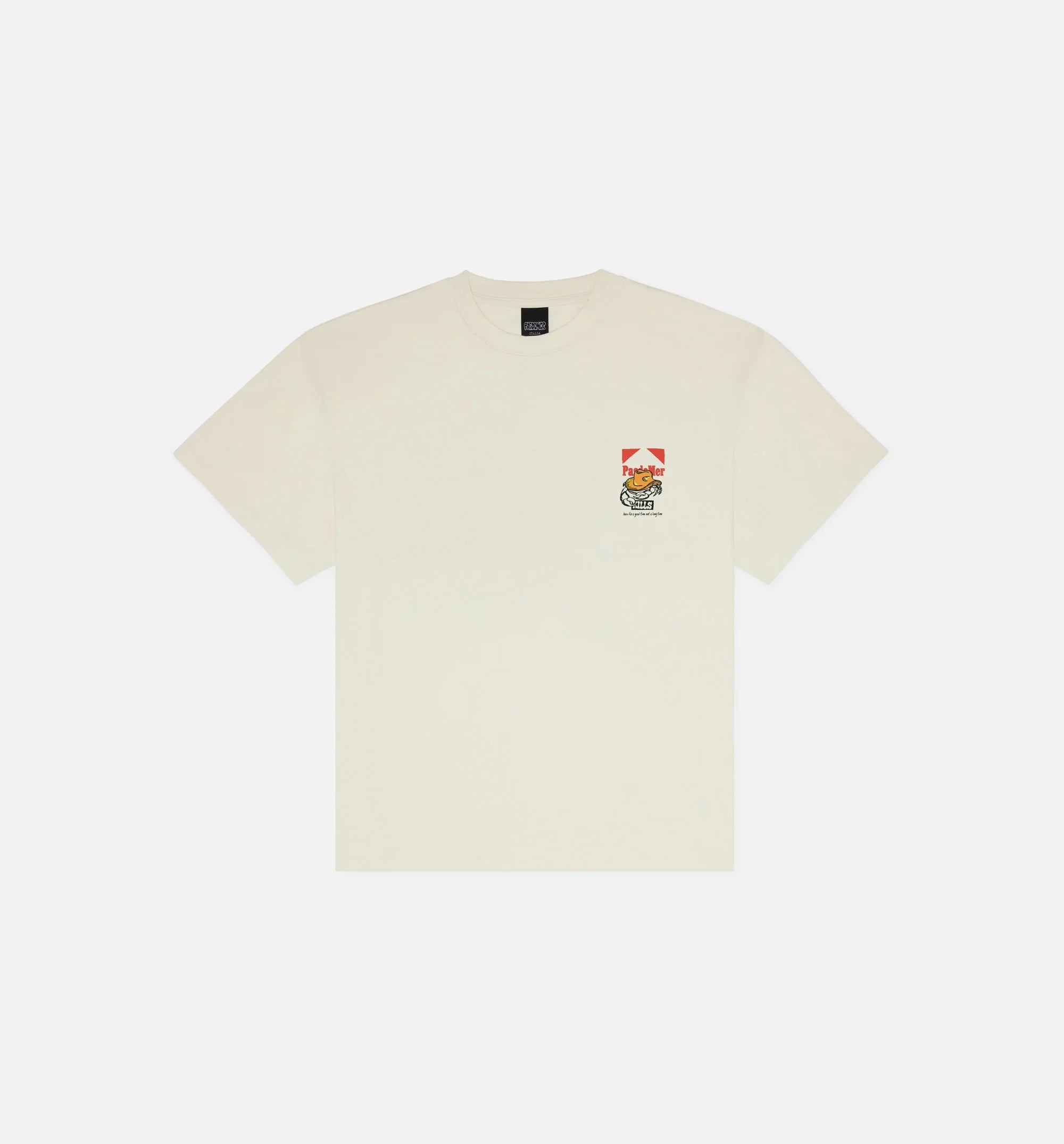 Sunburn Mens Short Sleeve Shirt Cream
