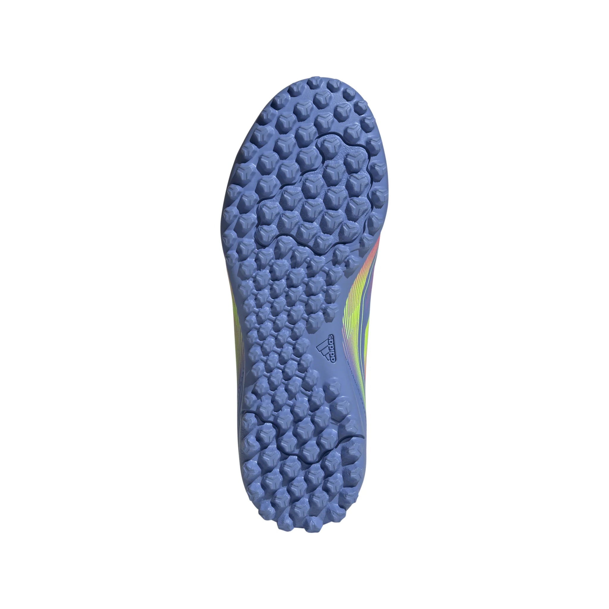 adidas F50 Club Turf Boots Junior Blue Lemon