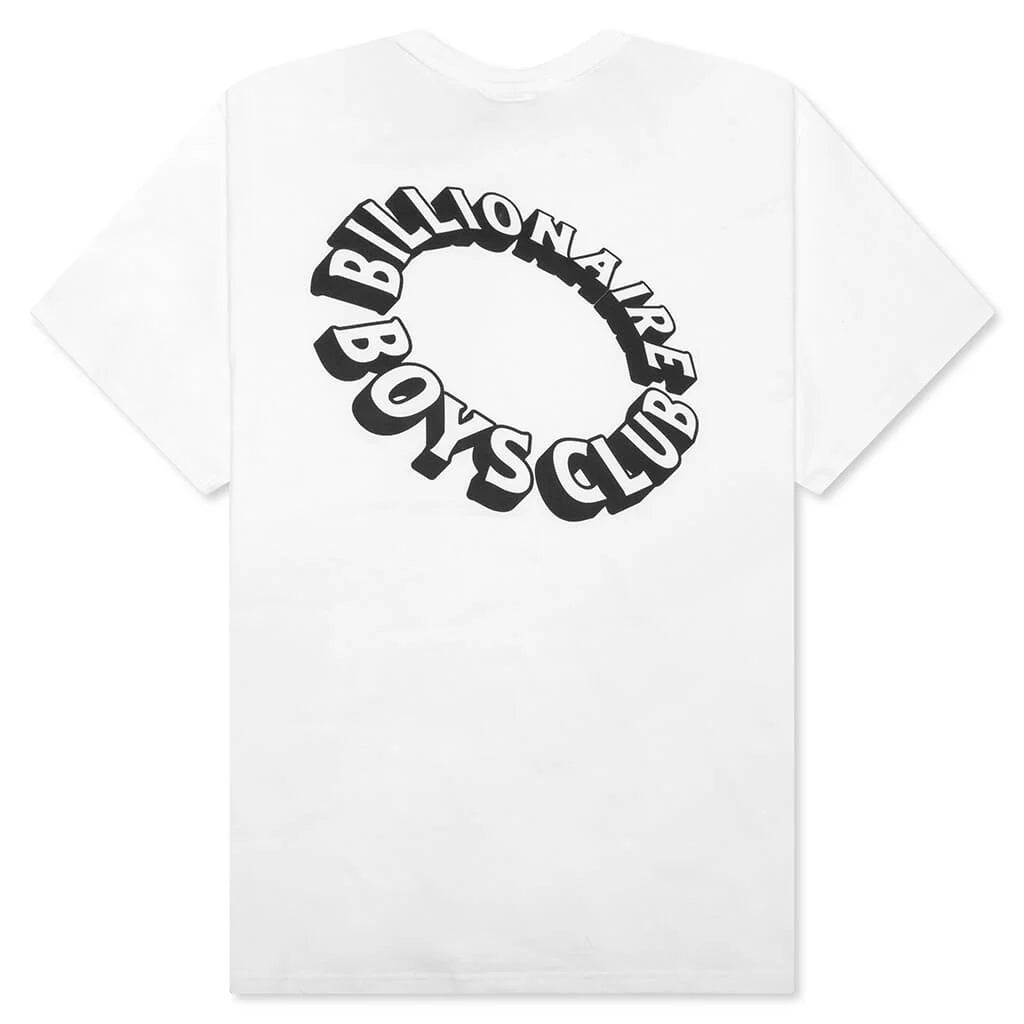 BB Rotate S S Tee Bleach White