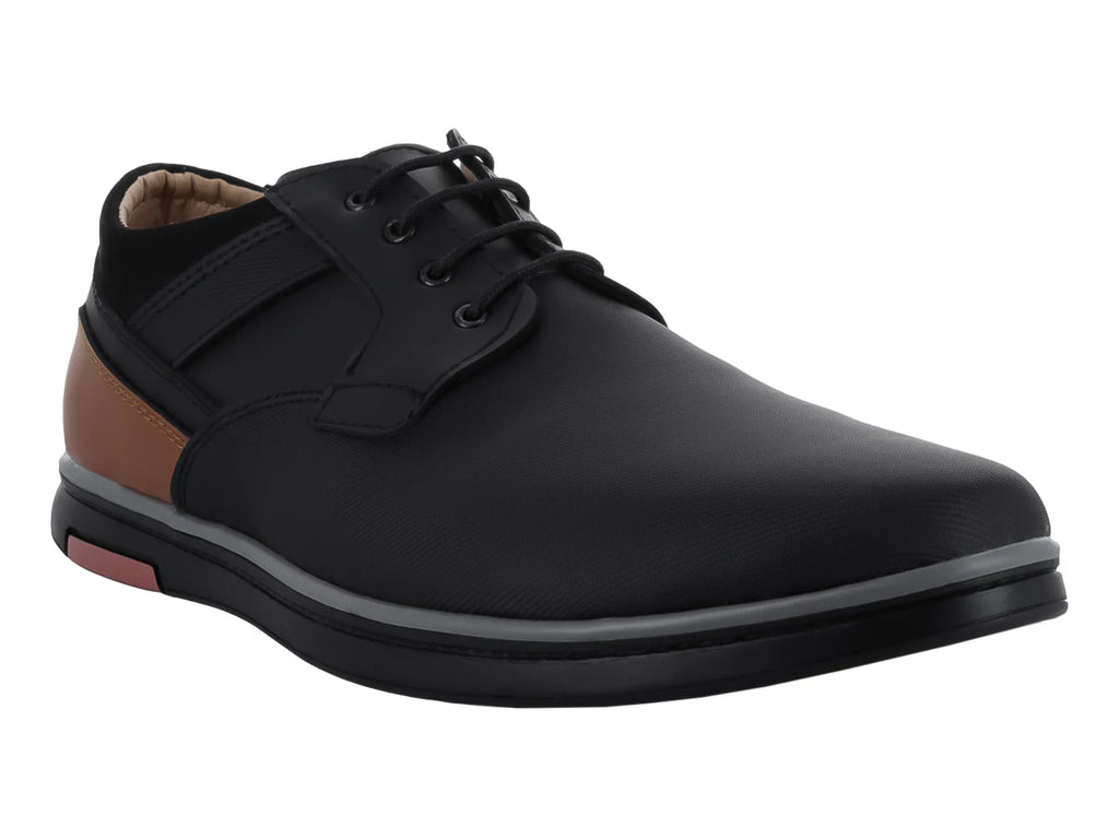 Zapato Casual Dante Alligeri Negro y Camel para Hombre