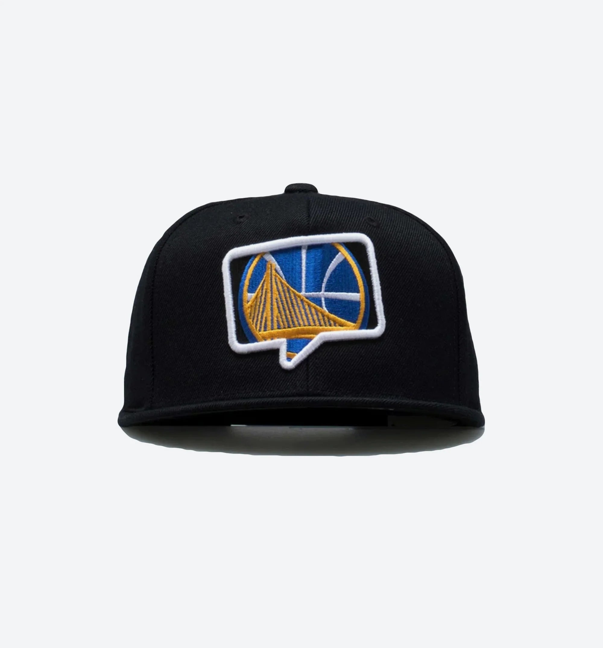 Nice Kicks X Mitchell Ness NBA Talkbox Warriors Mens Snapback Black Blue