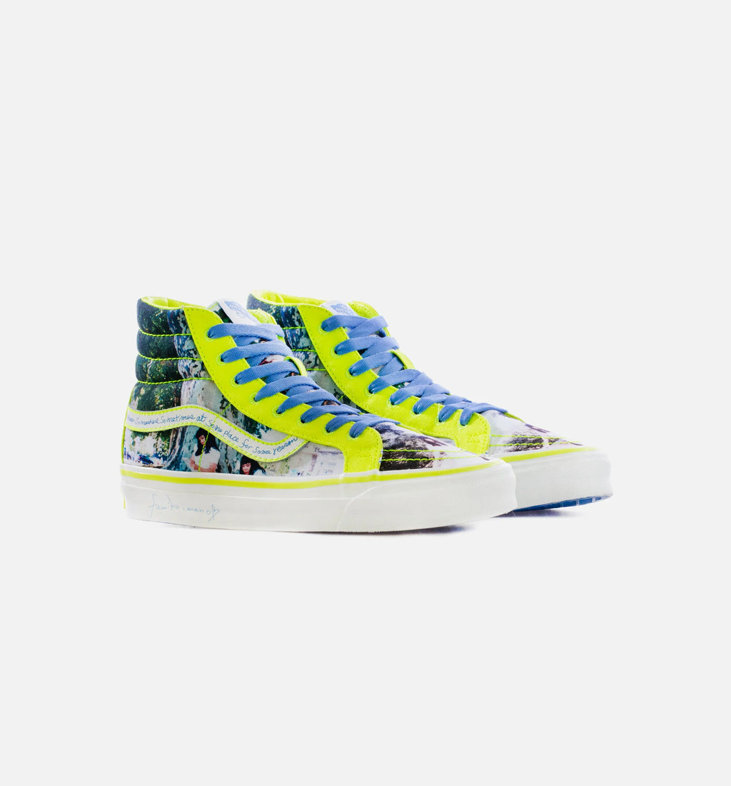 Fumiko Imano Vault SK8 Hi Mens Skate Shoe Yellow Multi