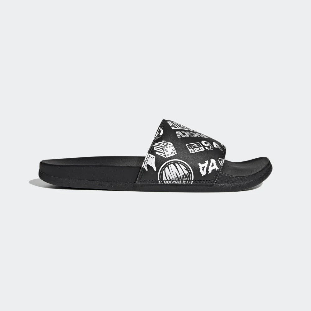 adidas Adilette Comfort Core Black White