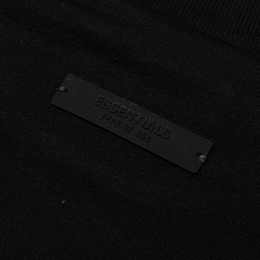 Kids Jersey Crewneck Tee Black