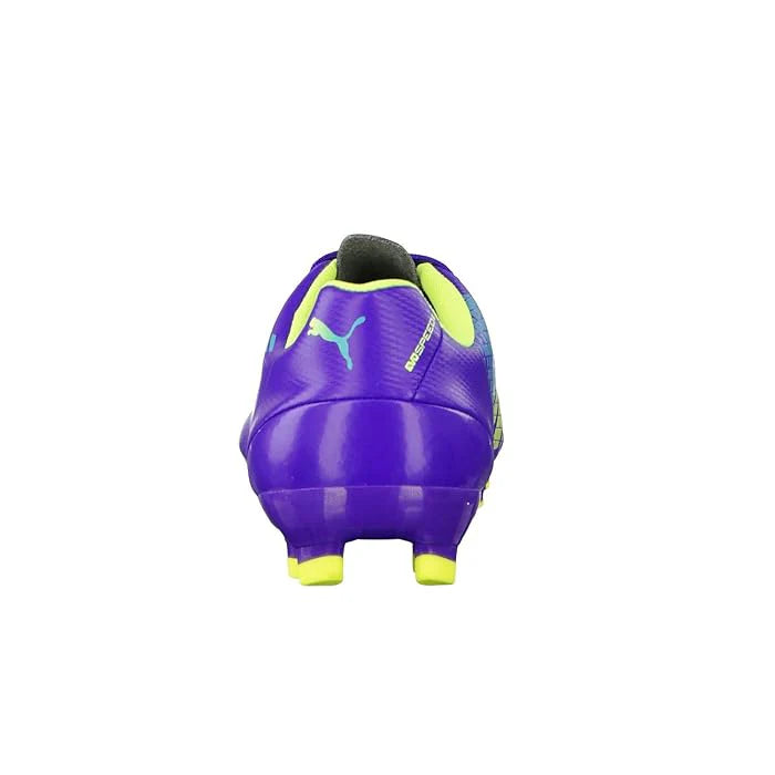 PUMA evoSPEED 53 FG JR Purple Yellow