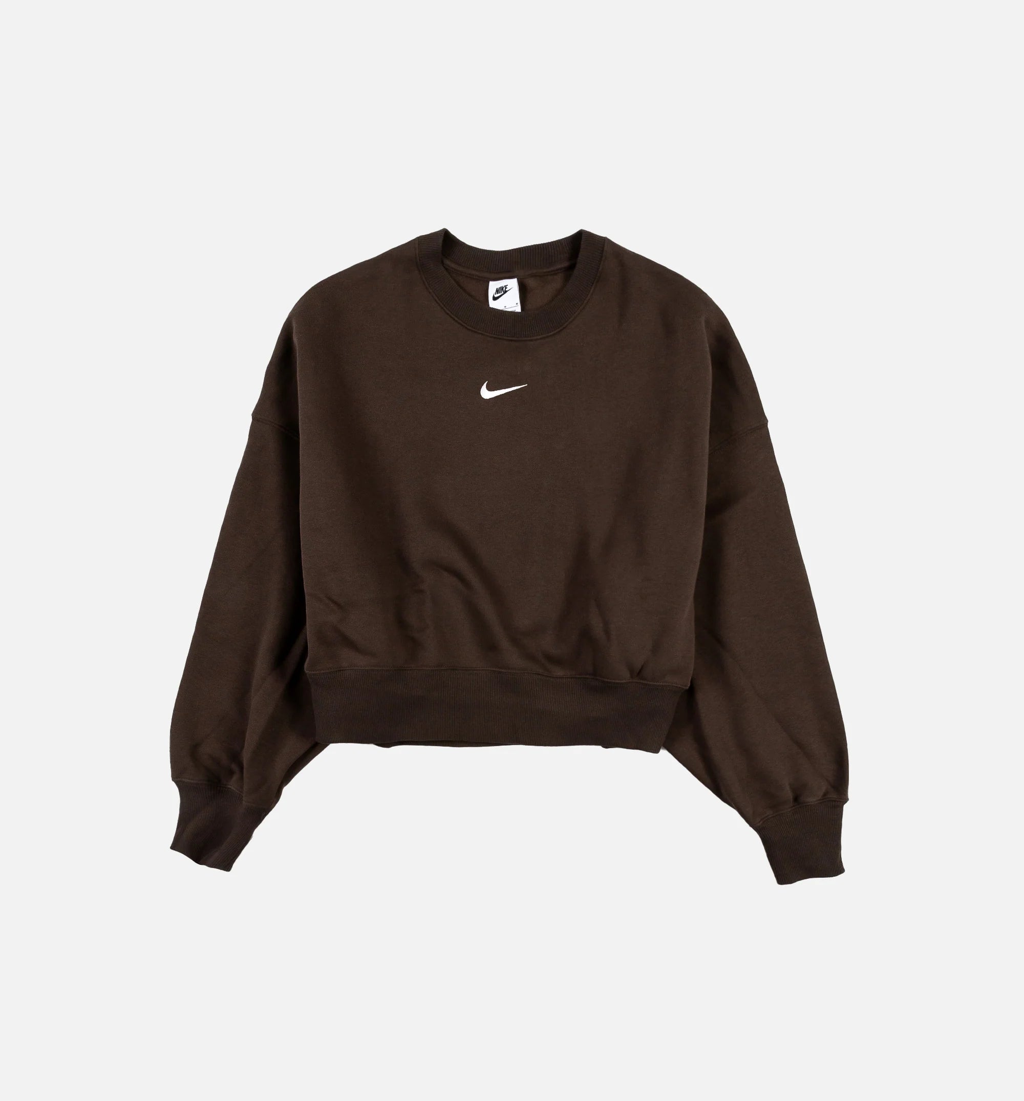 NSW Phoenix Oversized Fleece Womens Crewneck Brown