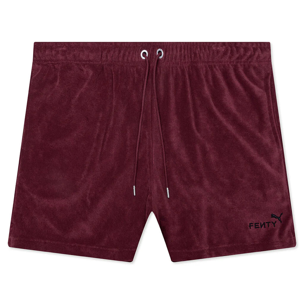 Puma x Fenty Towel Terry Track Short Red