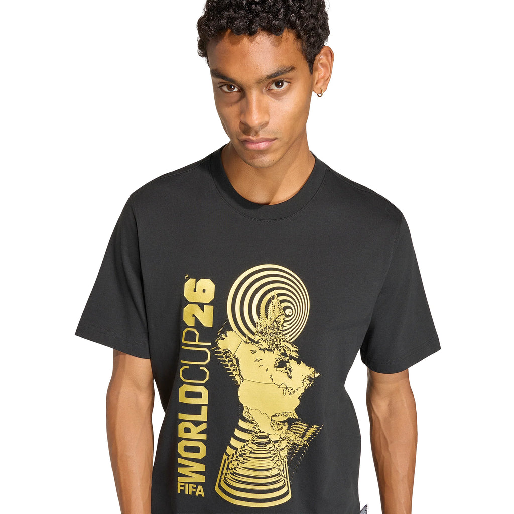 FIFA World Cup 26 World Cup Tour Mens Soccer T Shirt Black