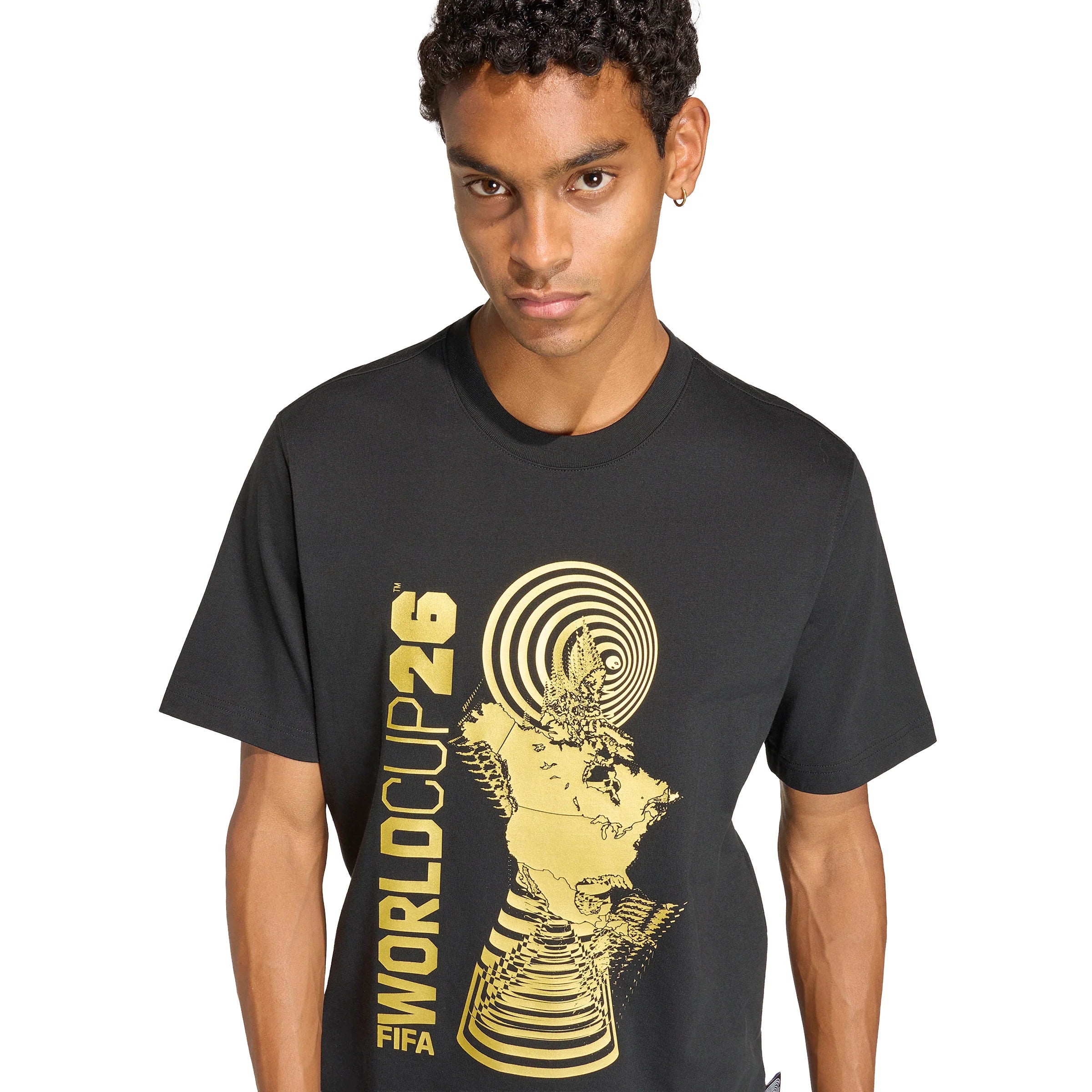FIFA World Cup 26 World Cup Tour Mens Soccer T Shirt Black