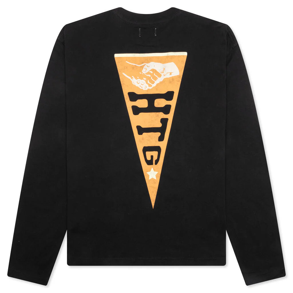 HTG Seal Logo L S Tee Black