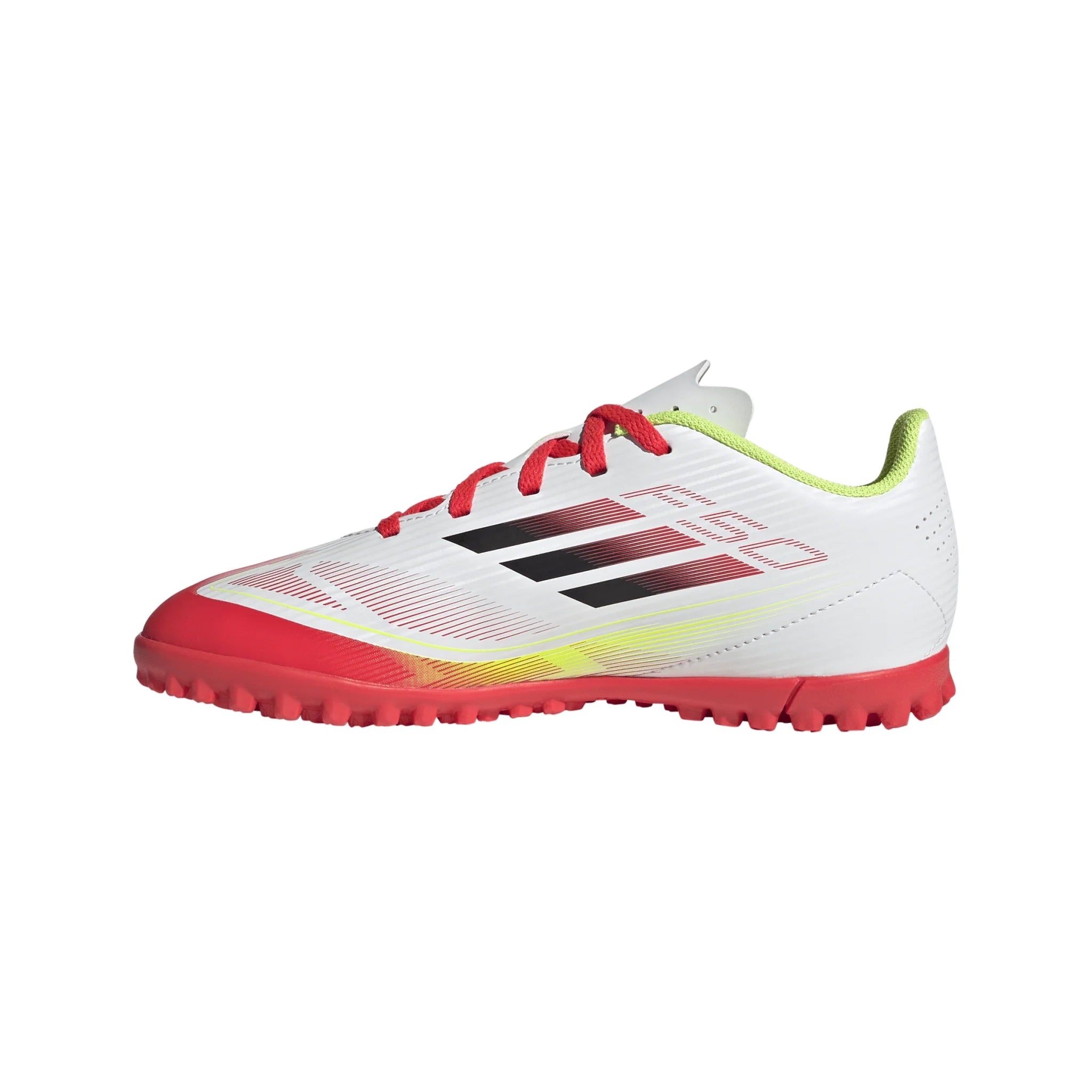 adidas F50 Club Turf Boots Kids White Black