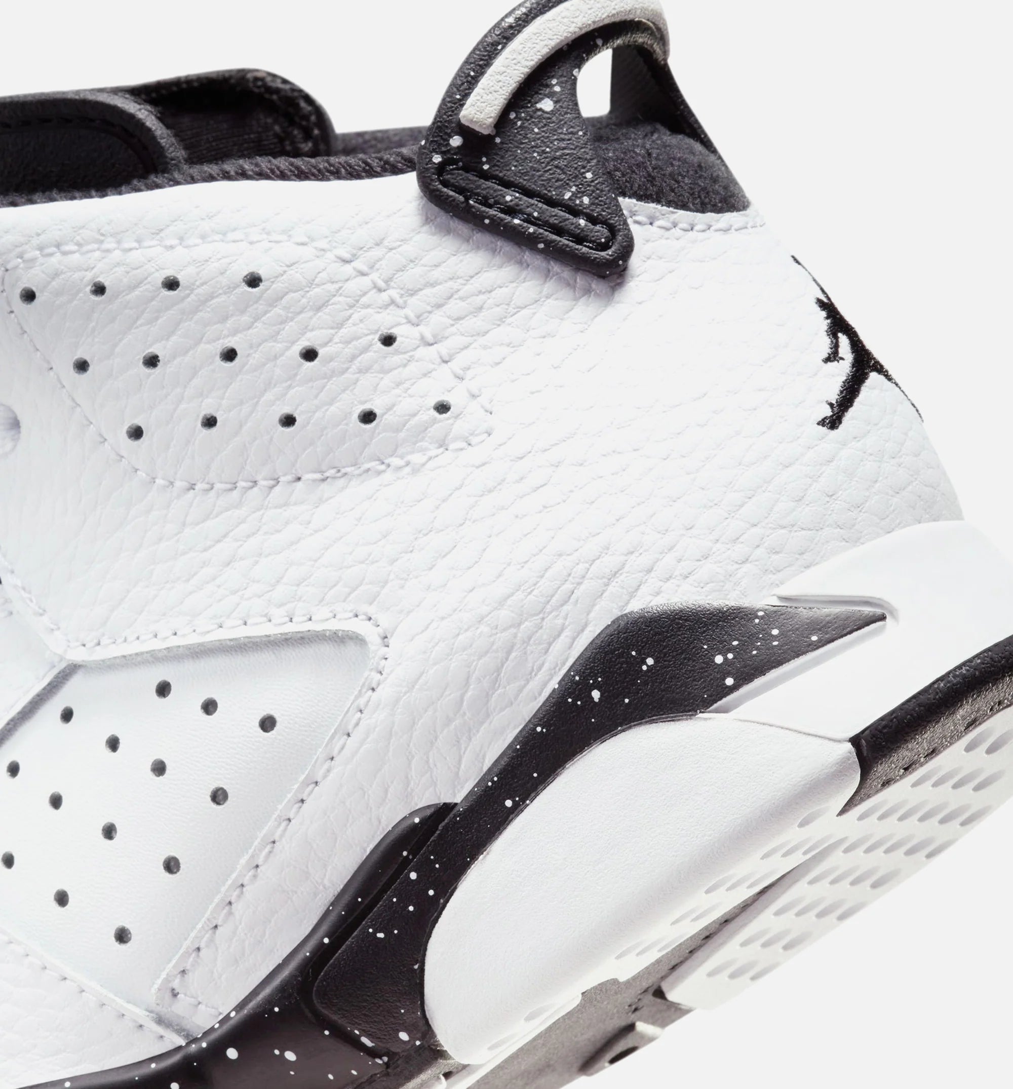 Air Jordan 6 Retro White Black Preschool Lifestyle Shoe White Black