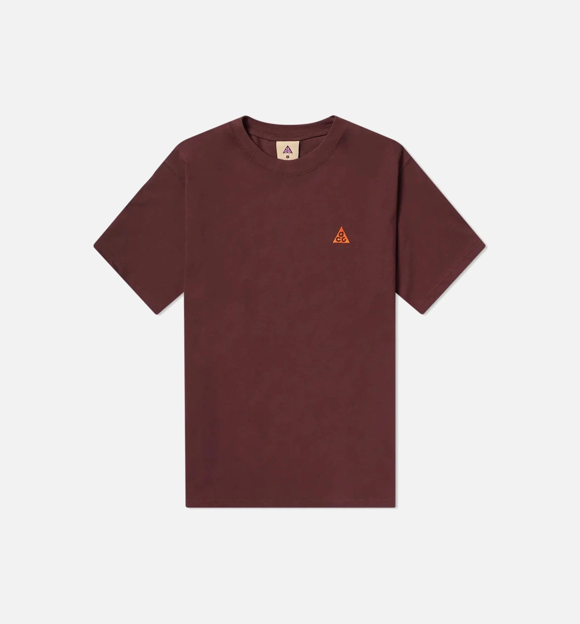 ACG Mens Short Sleeve Shirt Burgundy