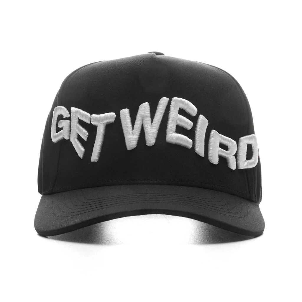 3D Get Weird Hat Black