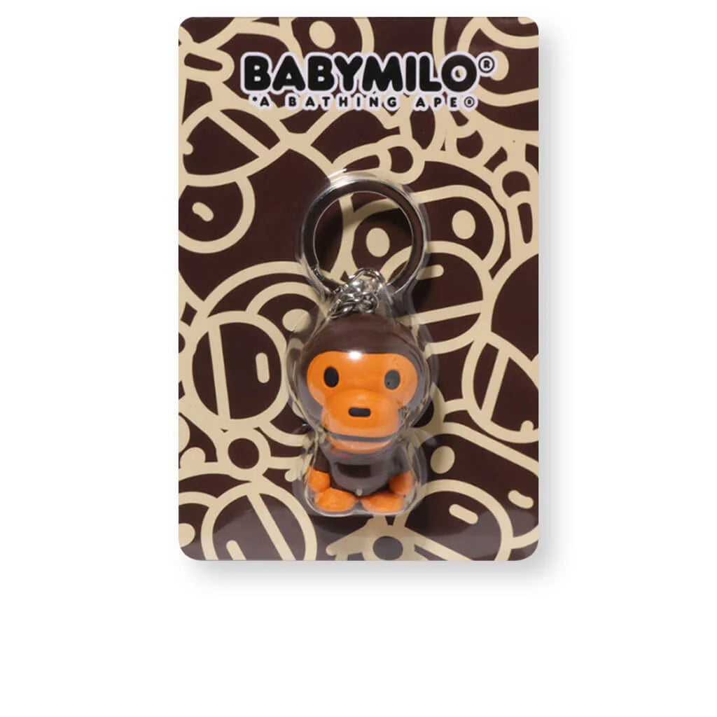 Baby Milo Keychain Brown