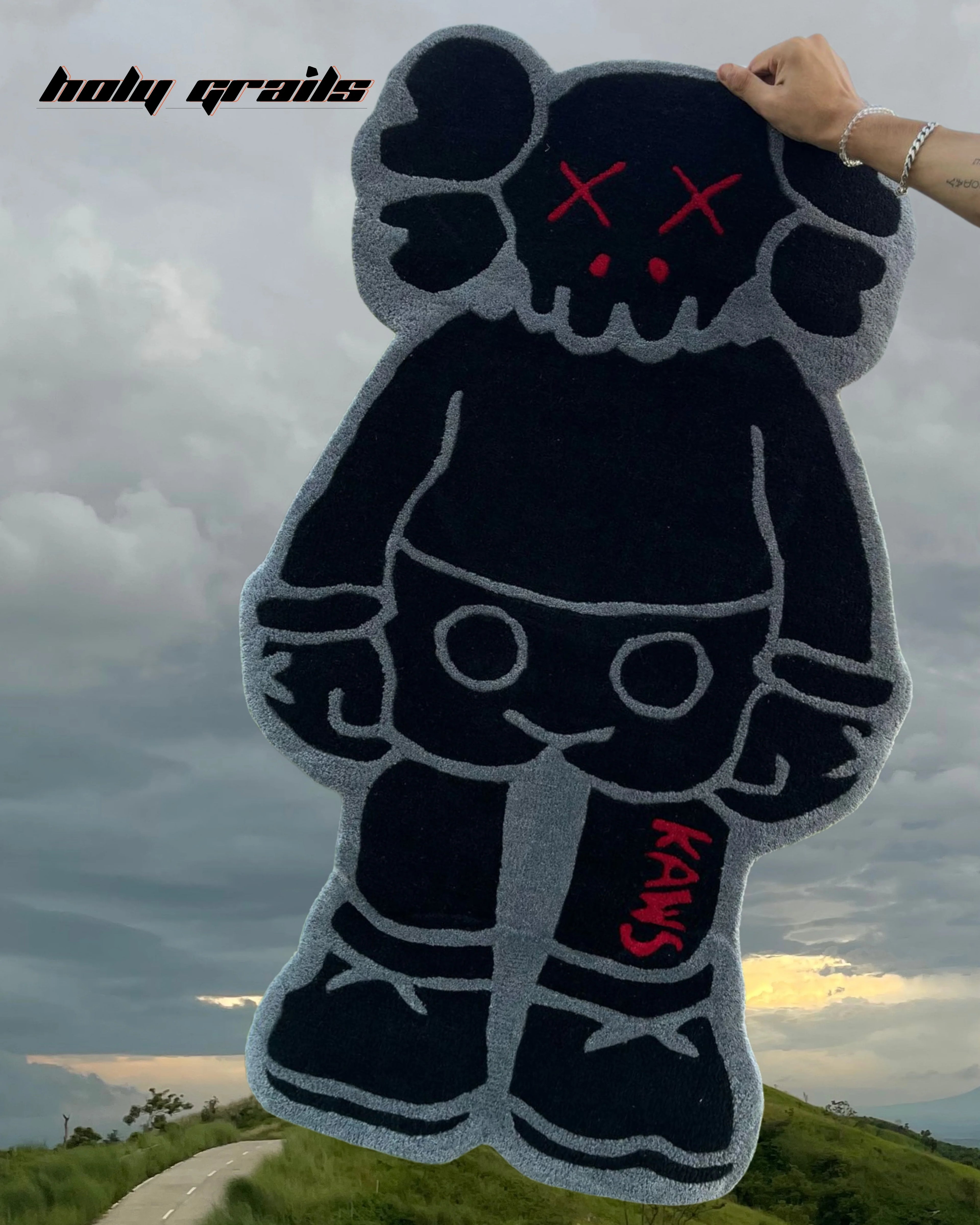 Kaws Hype Hand Tufted Rug