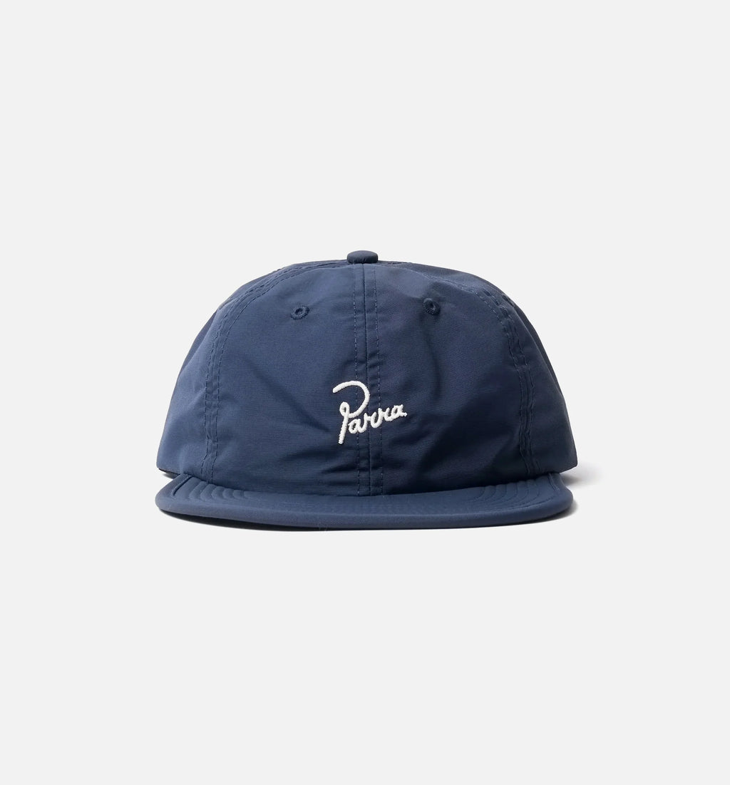 Signature 6 Panel Adjustable Mens Hat Blue