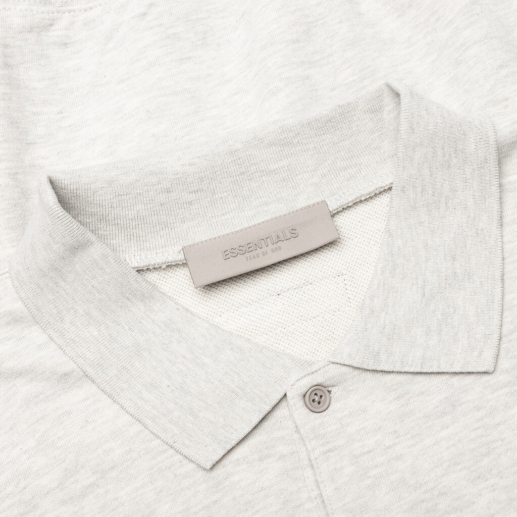 L S Polo Light Oatmeal