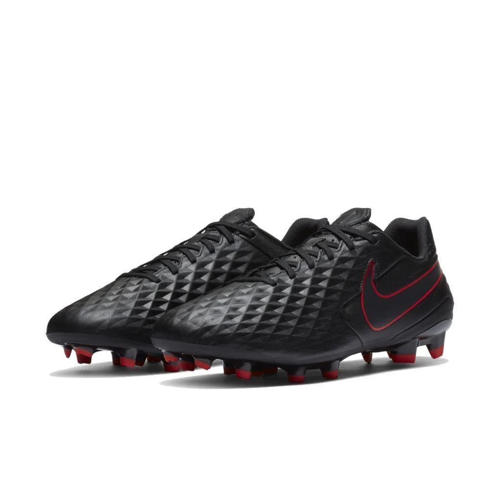 Nike Legend 8 Academy FG Firm Ground Soccer Cleats Black Red