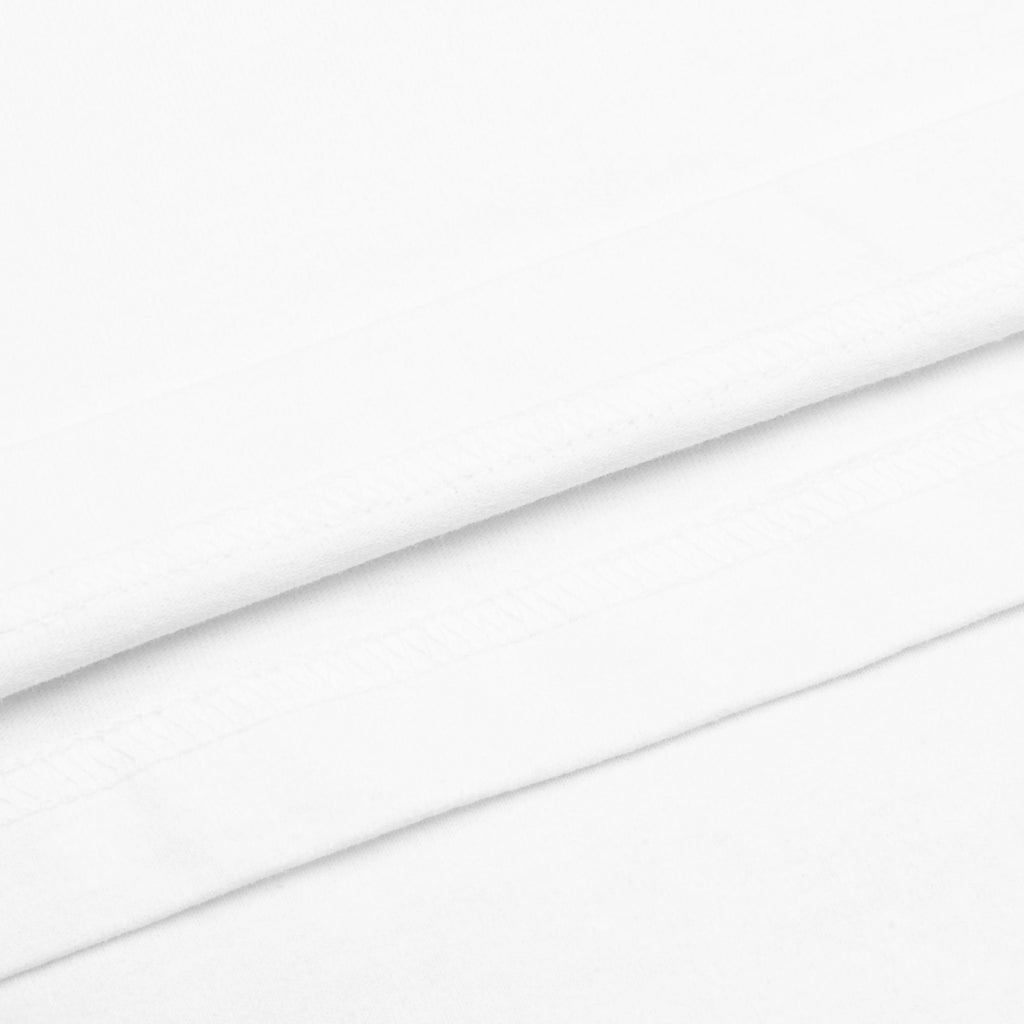 Script Tee Optic White