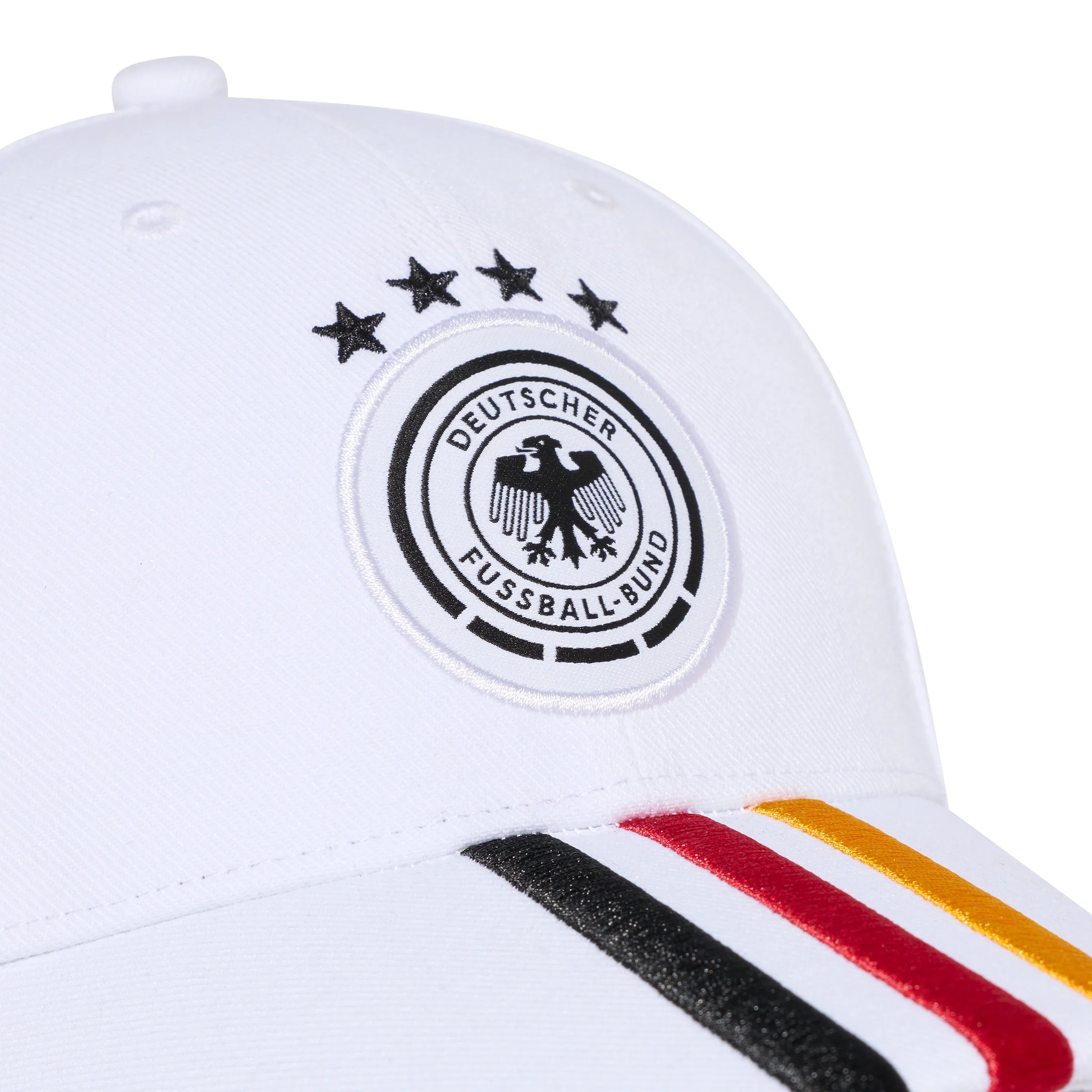 adidas Germany Football Soccer Cap White Multicolor