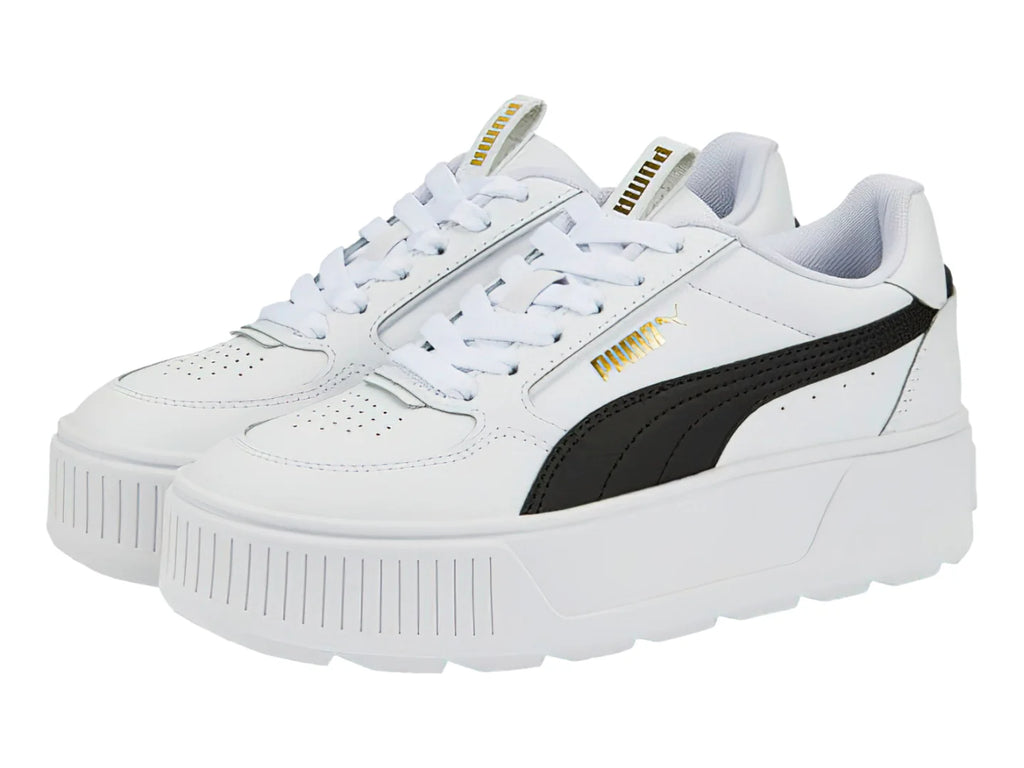 Tenis PUMA Karmen Rebelle Blanco y Negro para Niña