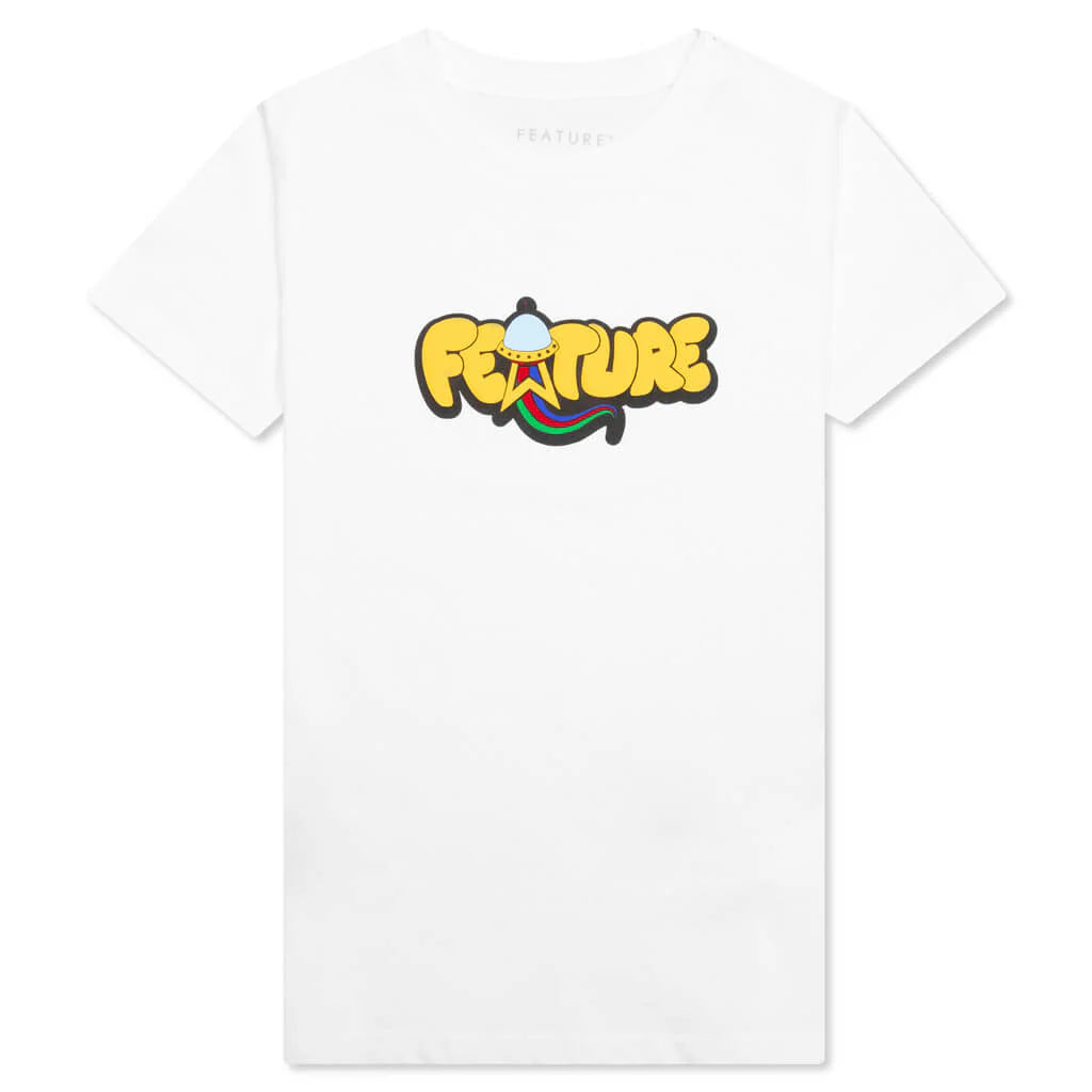 Kids Rocket Tee White
