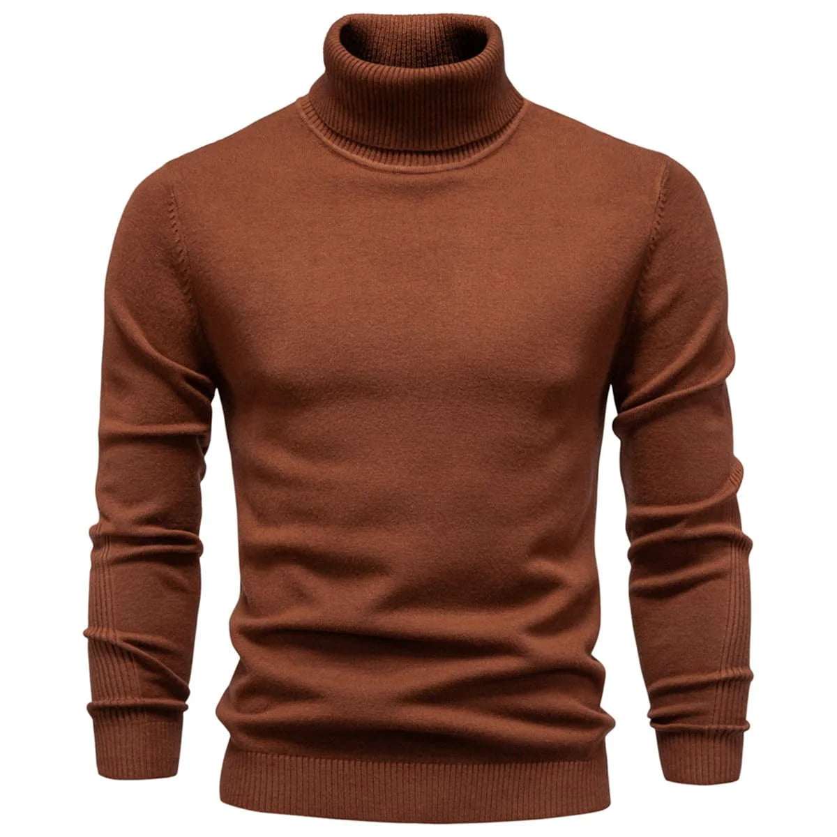 Mens Turtleneck Pullover Sweater