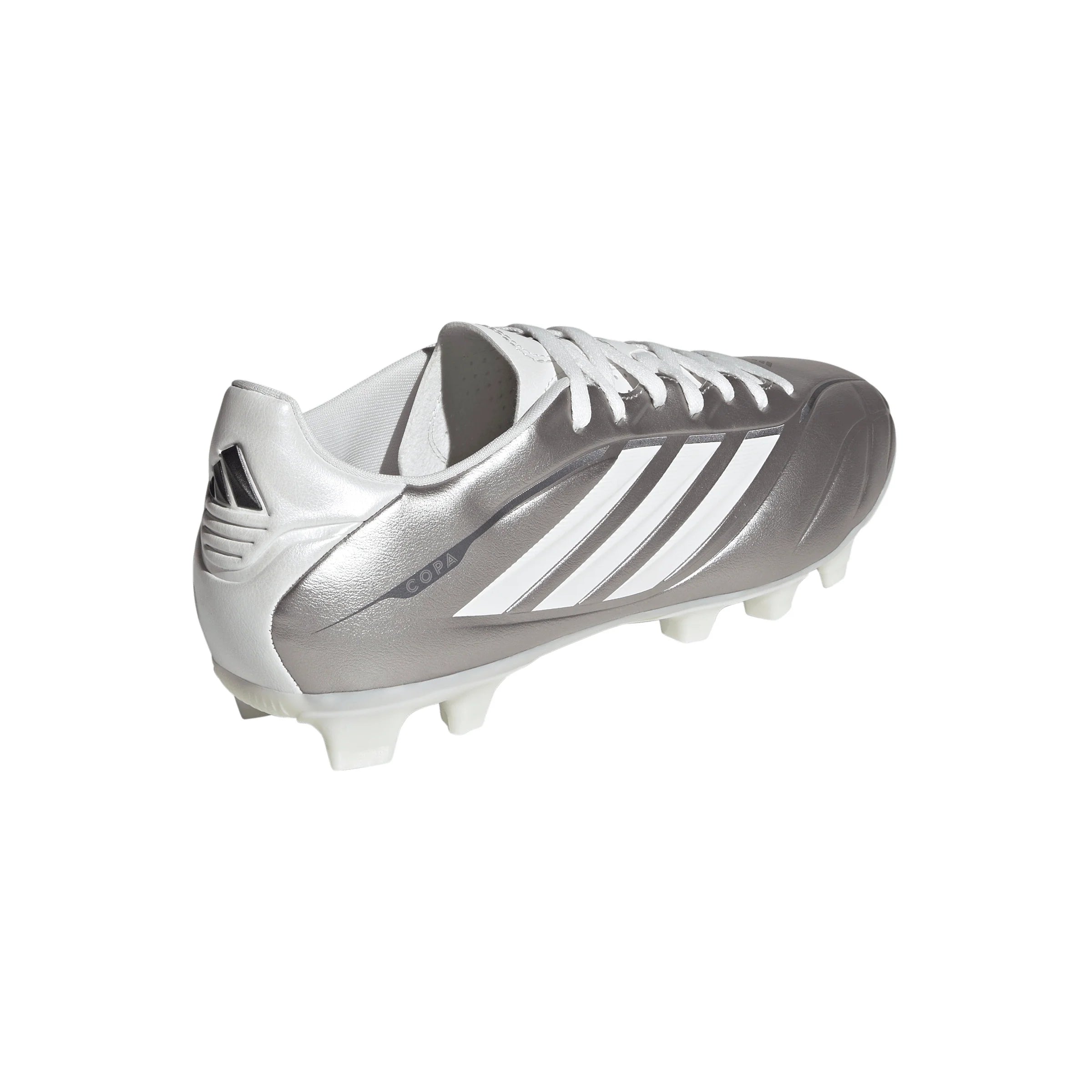 adidas Copa Pure IV Club FG MG Firm Ground Multi Ground Mens Soccer Cleats Metal Silver