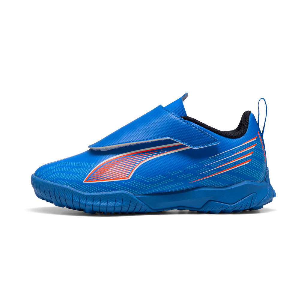 PUMA Ultra 6 Play V Kids Turf Soccer Cleats Blue White