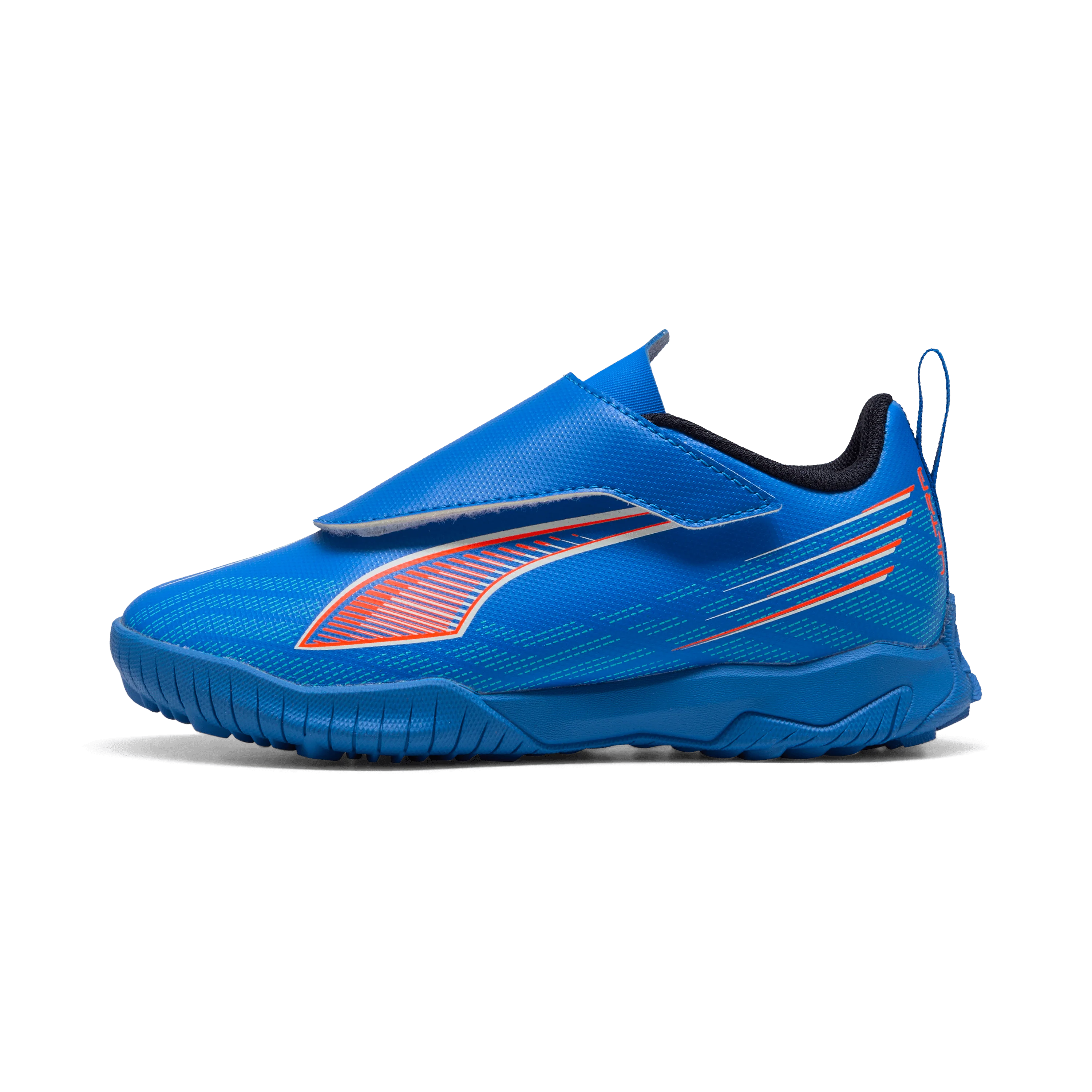 PUMA Ultra 6 Play V Kids Turf Soccer Cleats Blue White