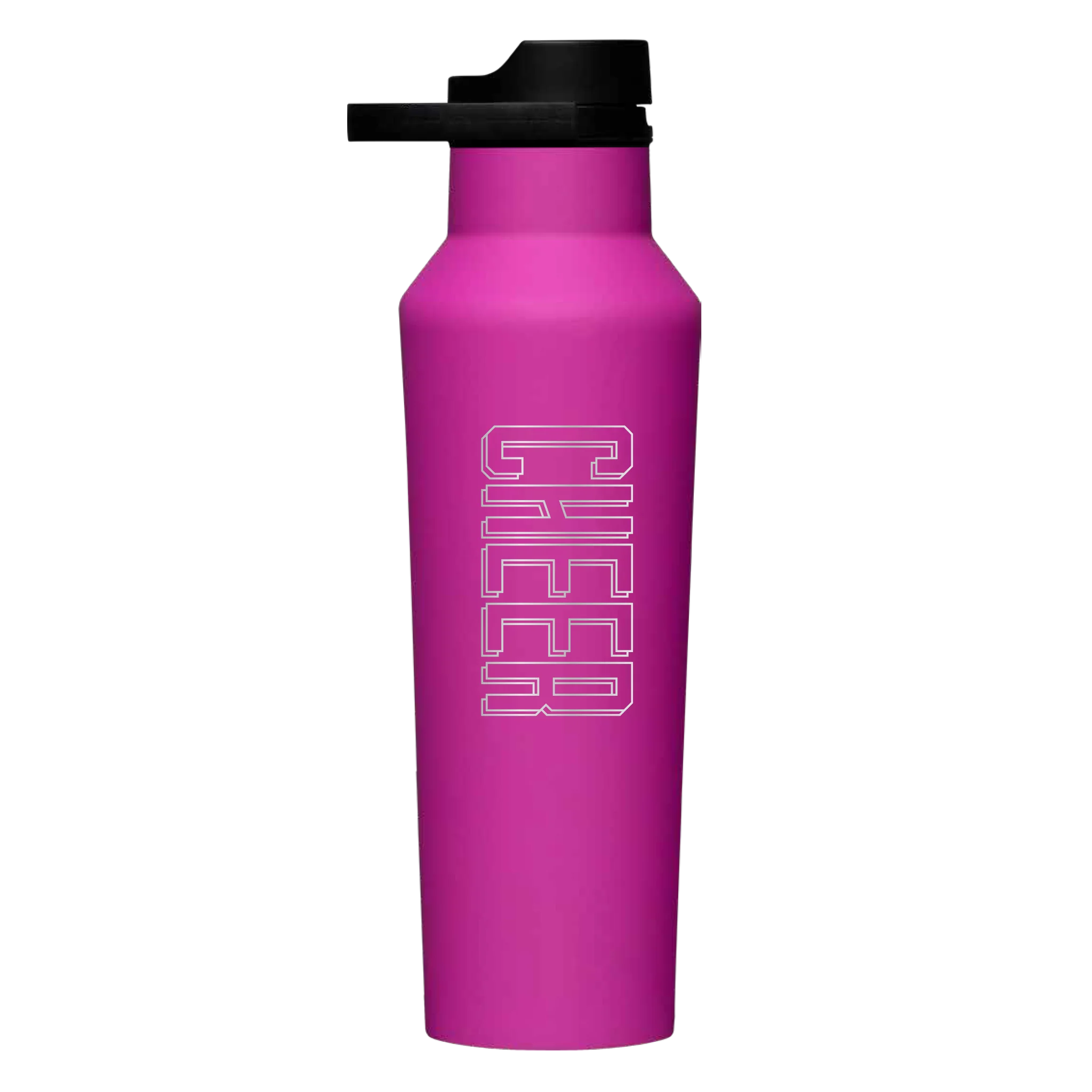 Cheer Outline 20Oz Berry Canteen