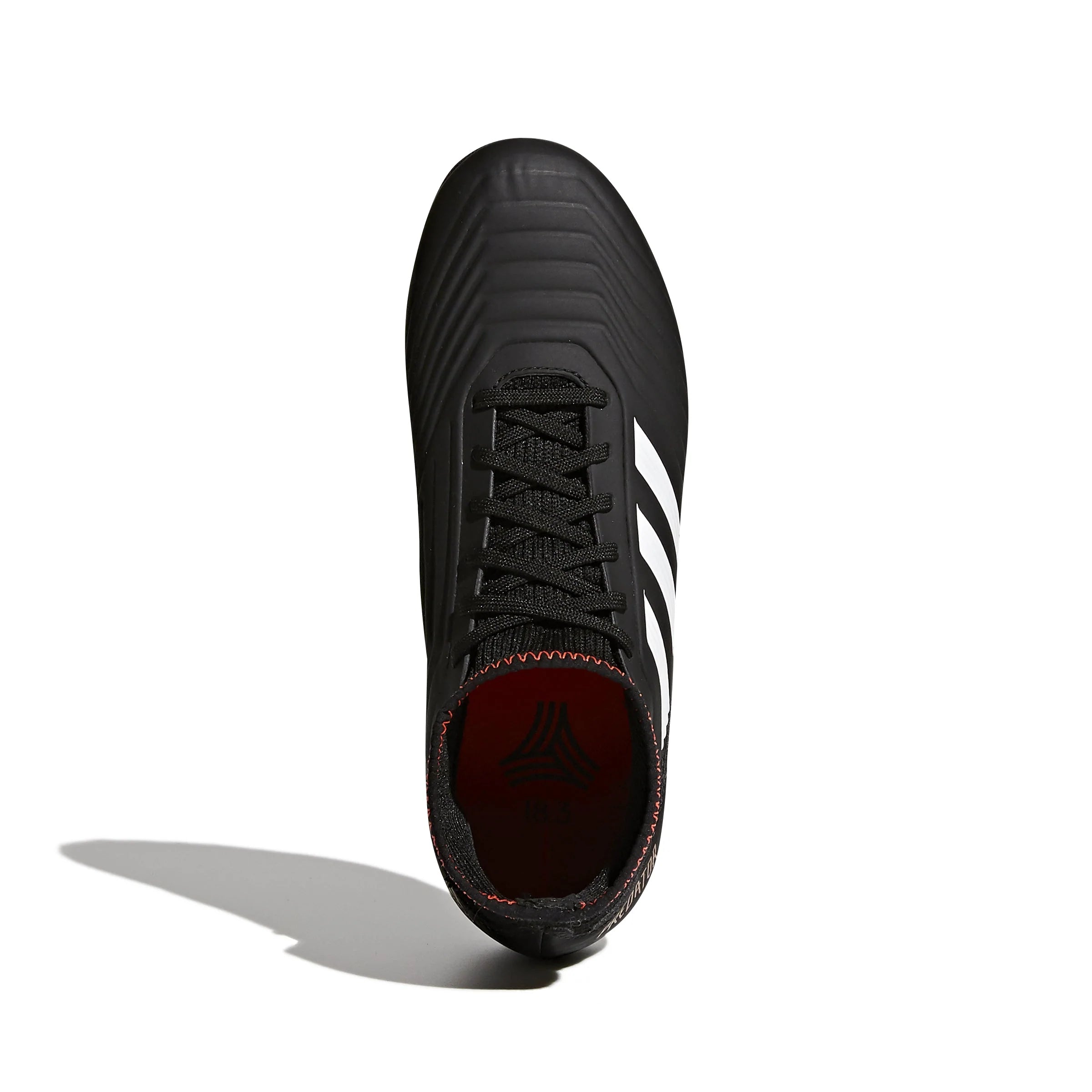 adidas Predator Tango 183 TF Turf Youth Soccer Cleats Black White Solar Red