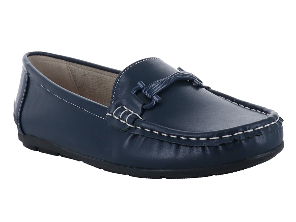 Mocasines Comfort Fit Azul para Mujer
