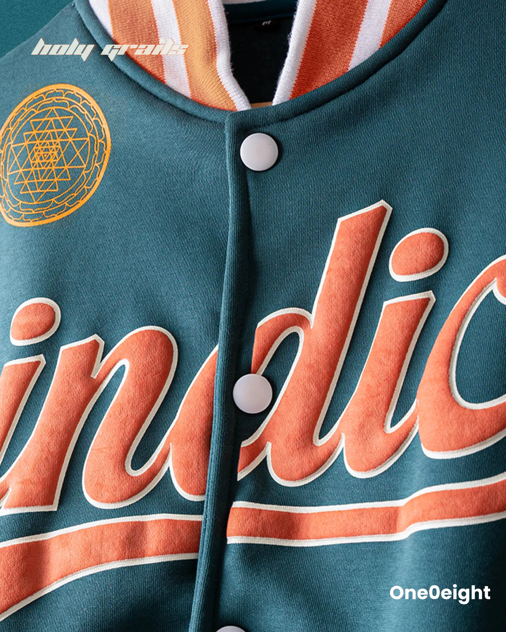 Indic Varsity Jacket HG x One0eight