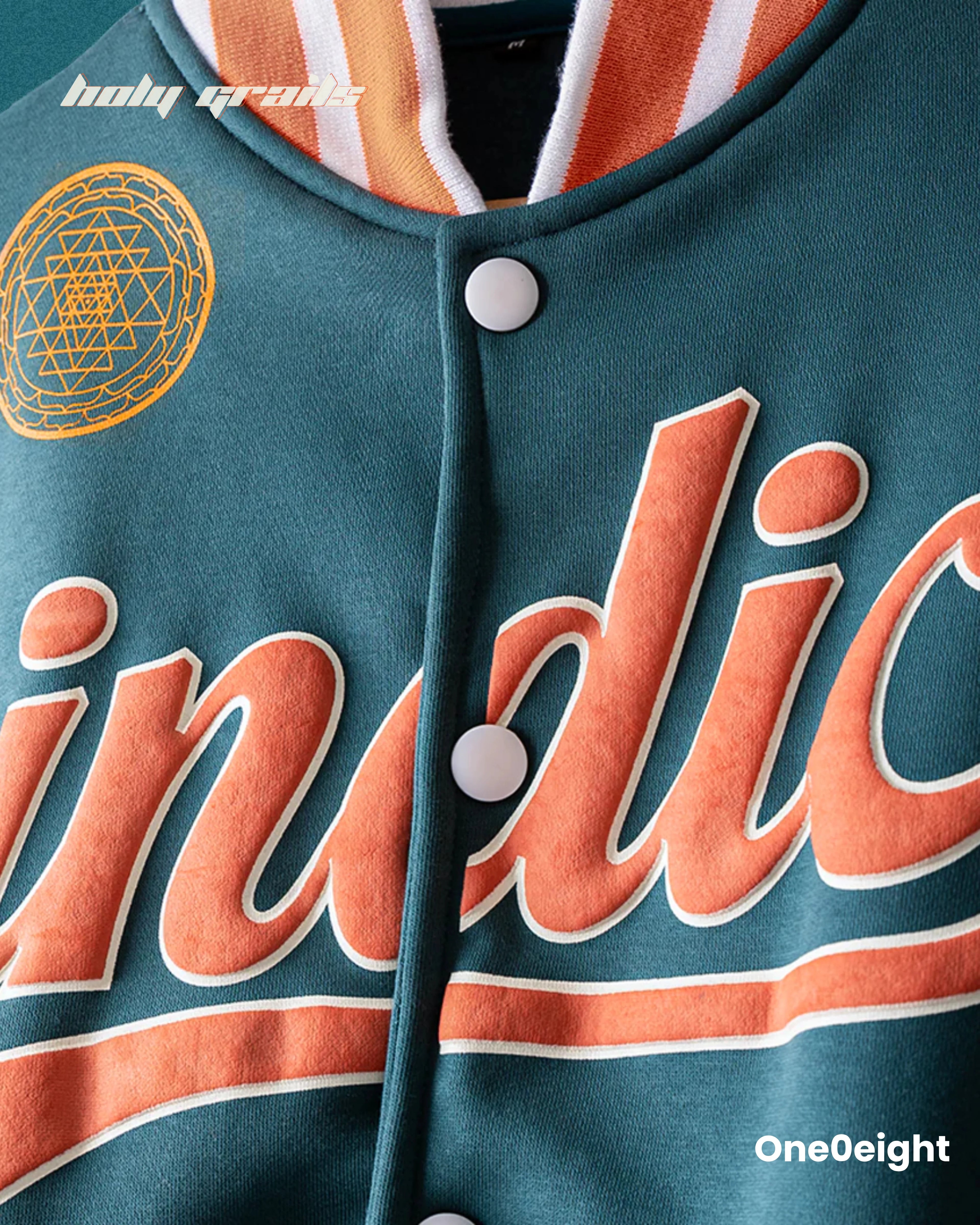 Indic Varsity Jacket HG x One0eight
