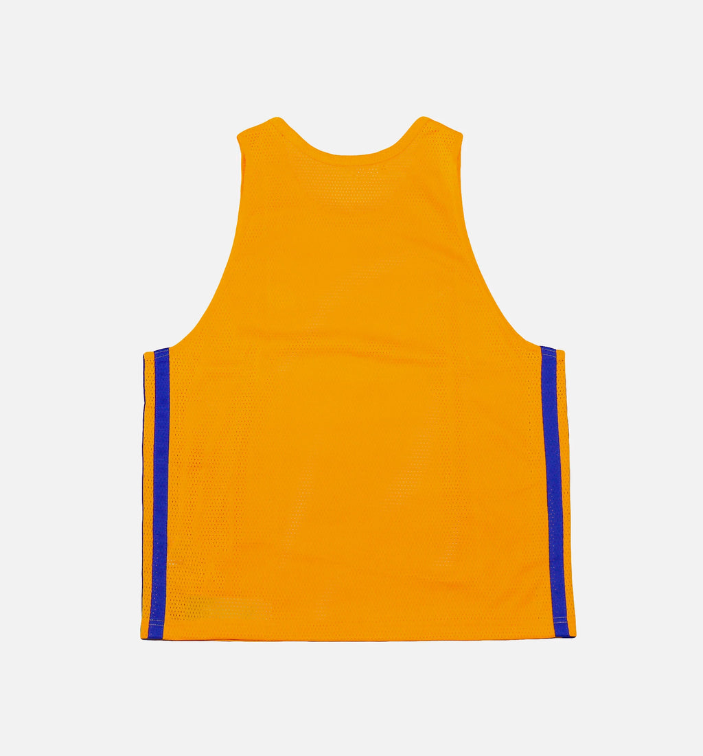 Eric Emanuel Hoops Tank Mens Shirt Gold