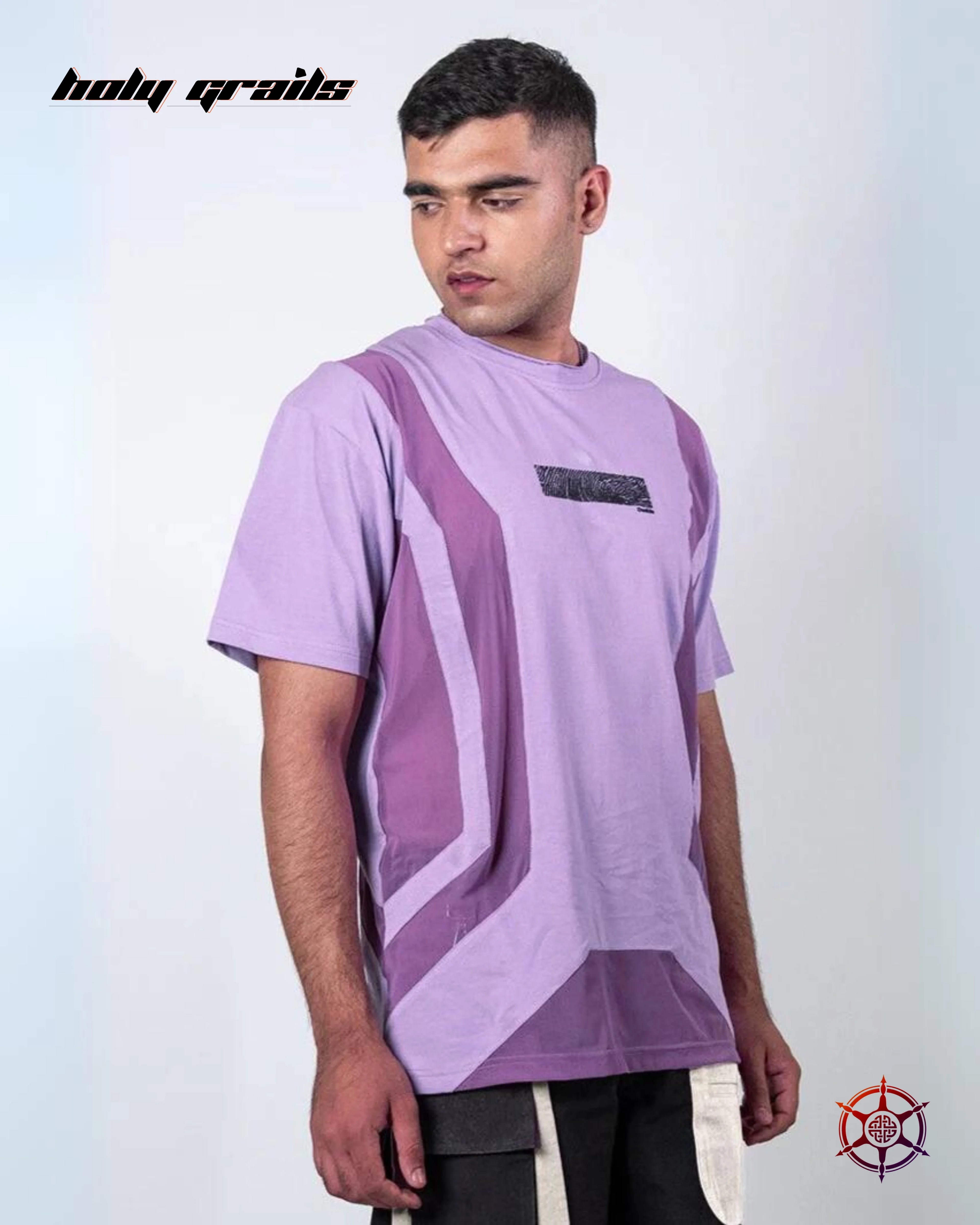 Lavender Byte Oversized Tee HG x Duskin