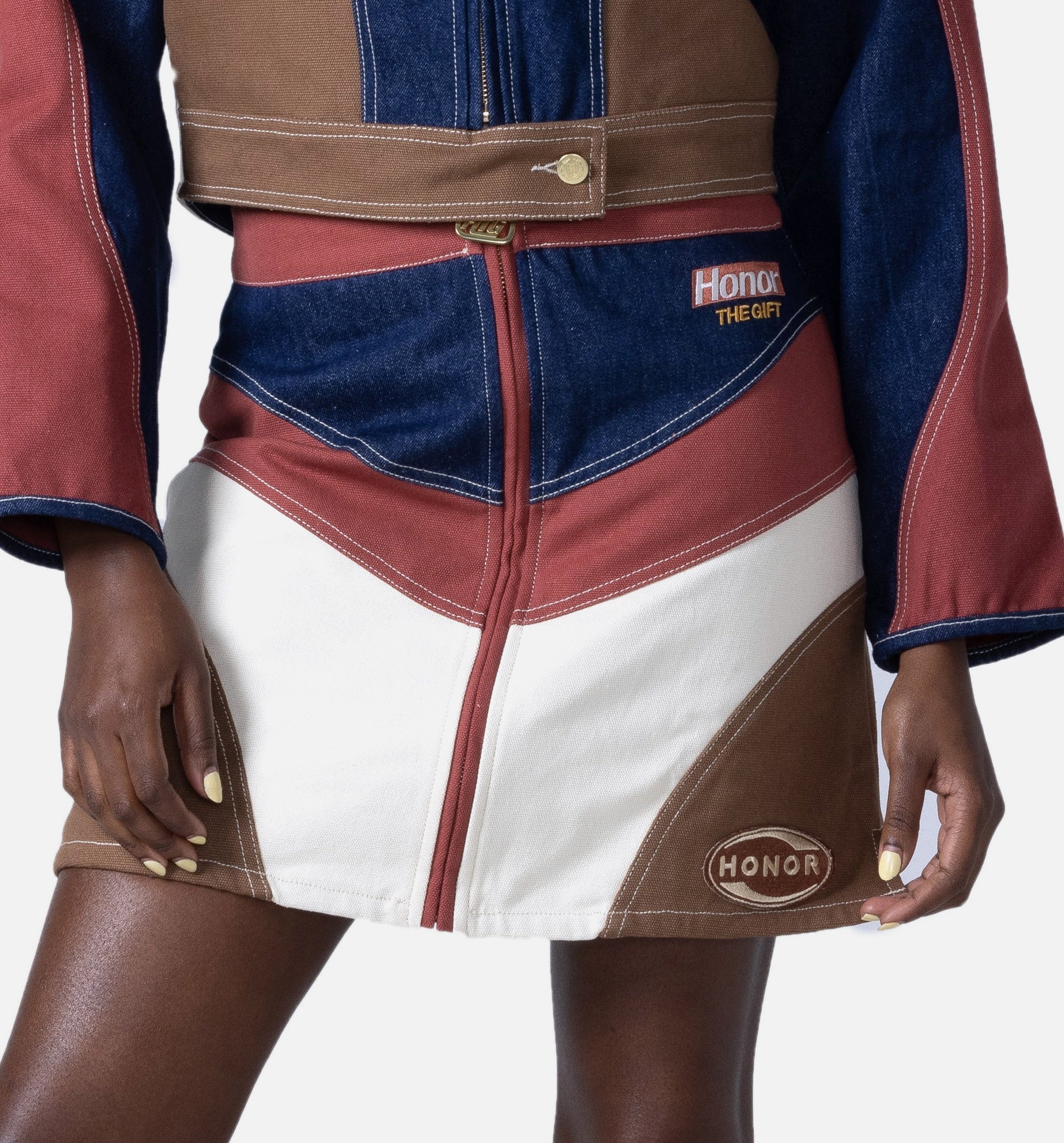 Summer Motor Womens Skirt Red