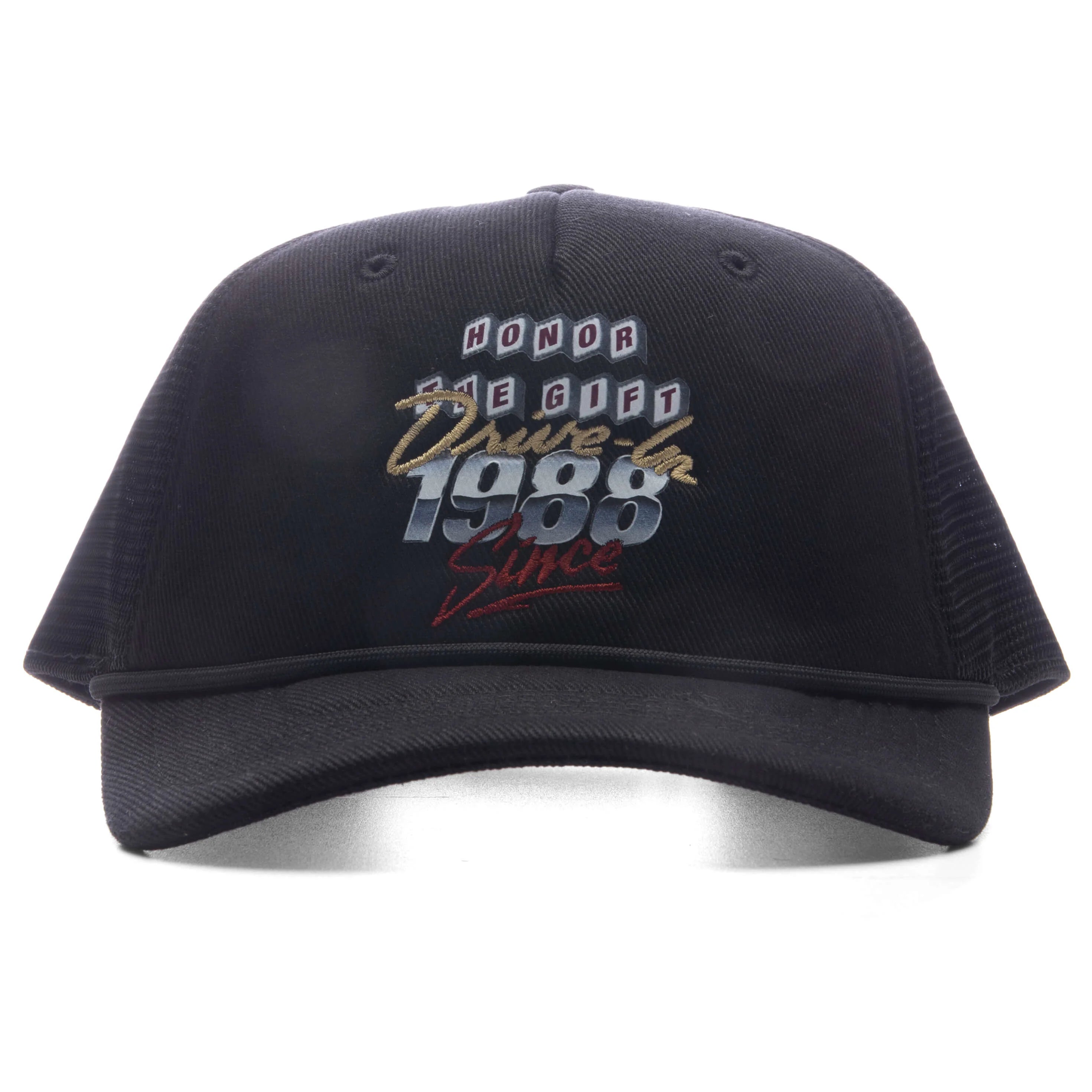 Drive In Trucker Cap Black