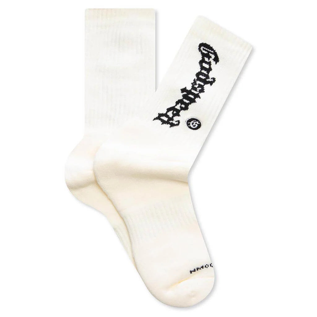 Logo Sock Cream