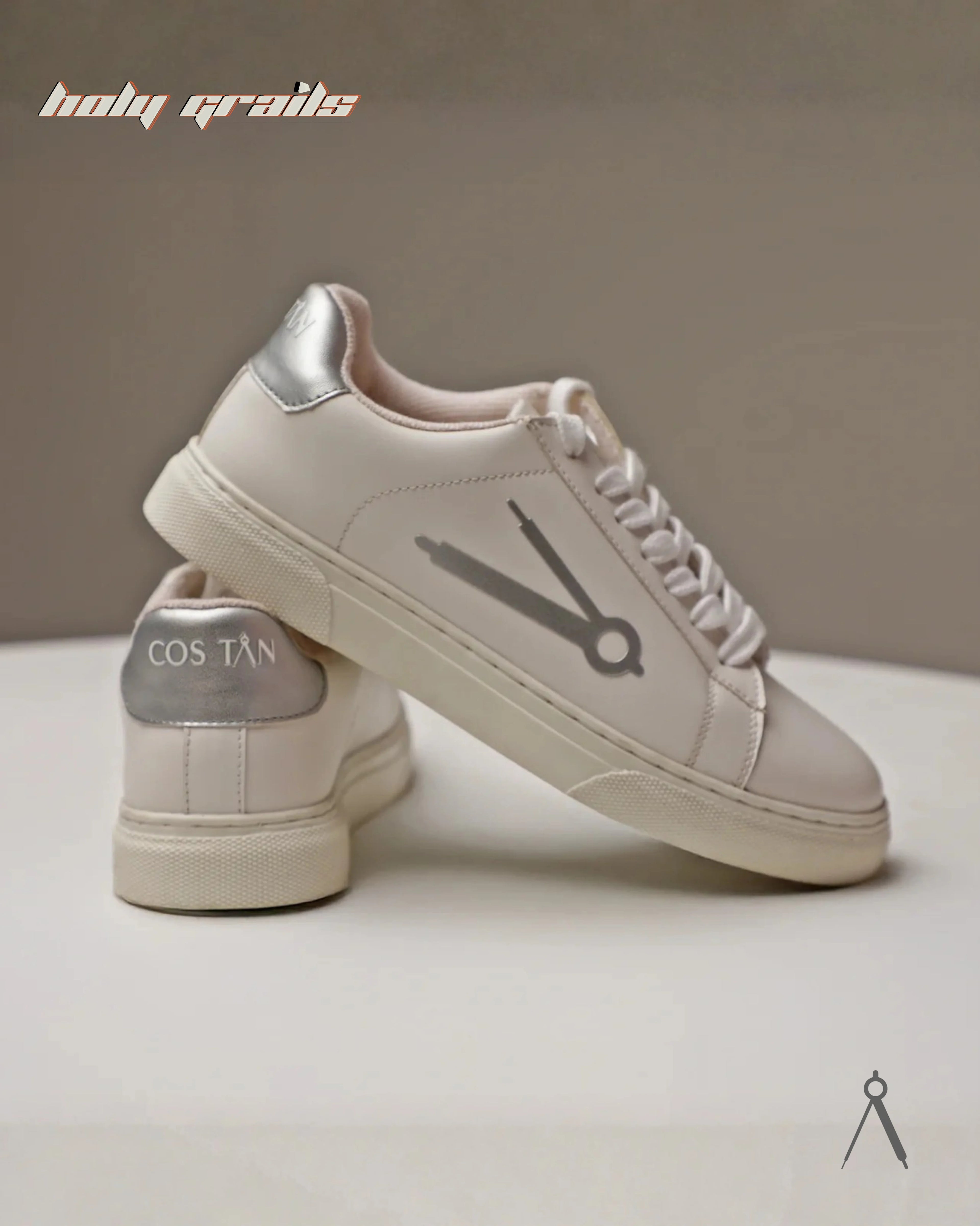 Arc Ivory Quicksilver Sneakers HG x Cos Tan