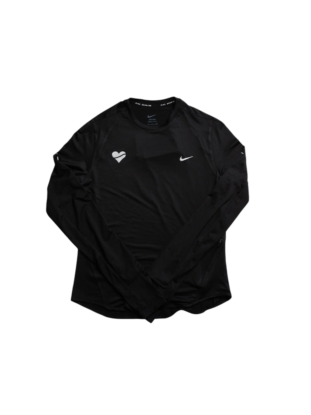 Nike Womens Swift Dri FIT UV Long Sleeve Crew Neck Running Top