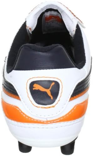 PUMA Esito Finale I FG Firm Ground Soccer Cleats White Navy Orange