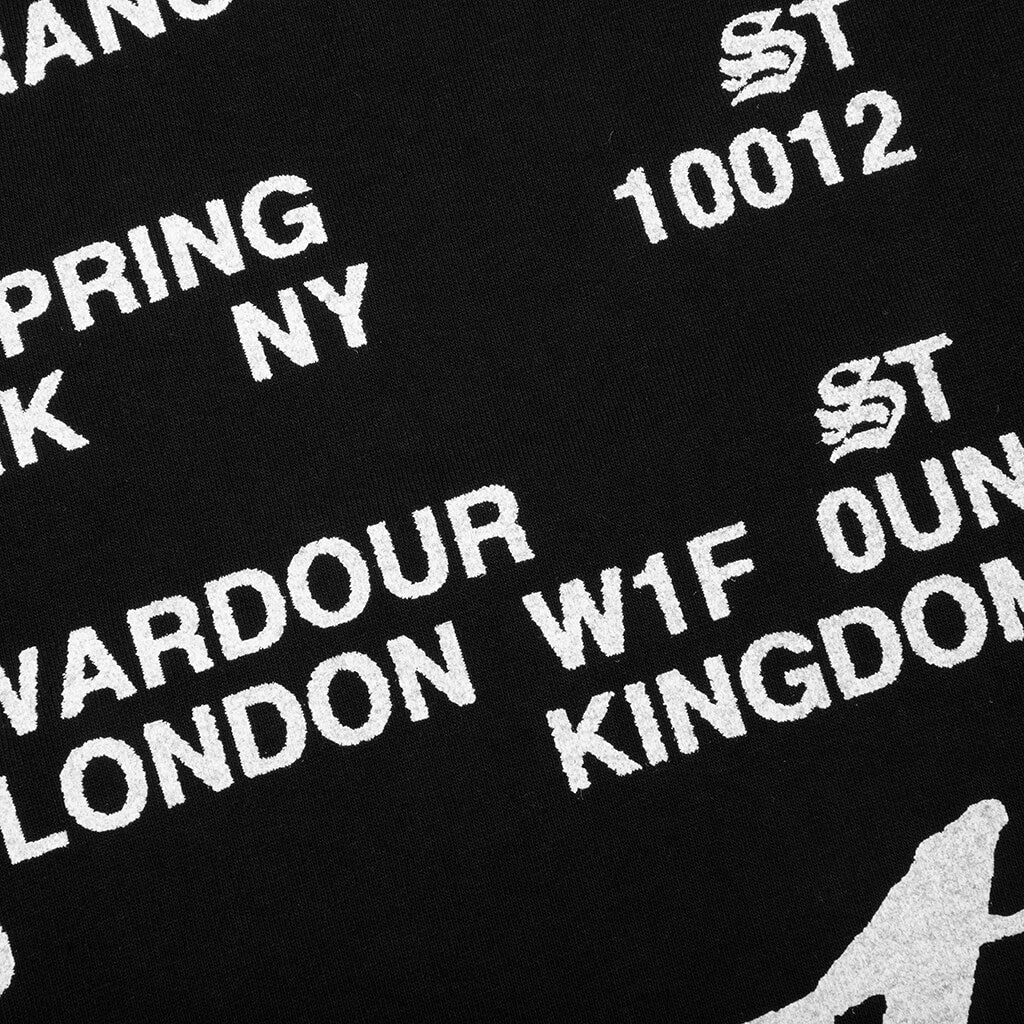 Locations Pigment Dyed Tee Black